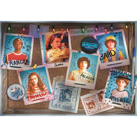 Puzzle Clementoni 250el Supercolor Stranger Things - 2