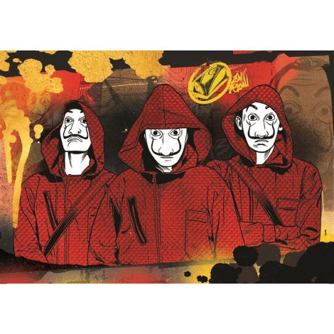 Puzzle Clementoni 250el Supercolor La Casa De Papel - 2