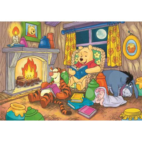 Puzzle Clementoni Ramkowe 15el Supercolor Winnie The Pooh - 4