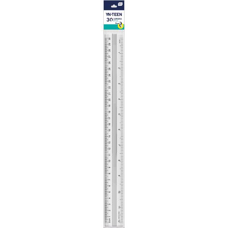 Linijka Interdruk aluminiowa 30cm