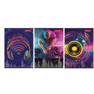 Brulion Herlitz Music A5/96 kratka