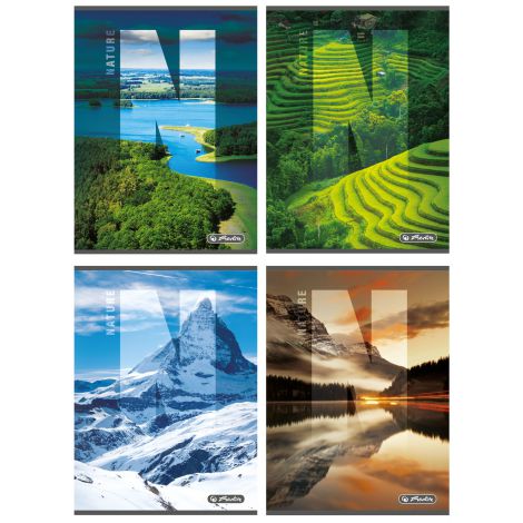 Brulion Herlitz Nature B5/120 kratka
