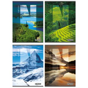 Brulion Herlitz Nature B5/120 kratka