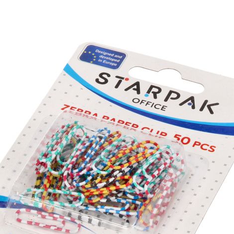 Spinacze Starpak kolorowe 50szt - 2