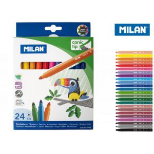 Flamastry Milan Conic 631, 24 kolory