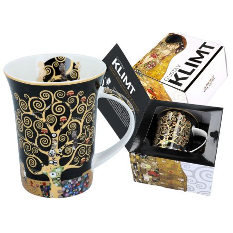 Kubek Carmani 350ml - G. Klimt, Drzewo życia