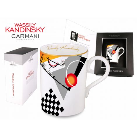 Kubek Carmani 400ml - Wassily Kandinsky Orange/1923r.