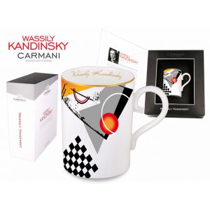 Kubek Carmani 400ml - Wassily Kandinsky Orange/1923r.