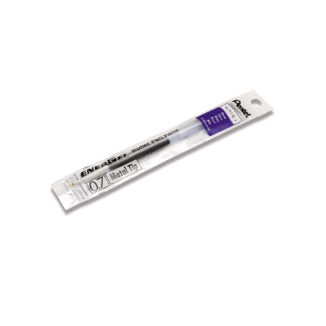 Wkład do długopisu Pentel EnerGel 0.7mm Niebiesko-czarny - 3