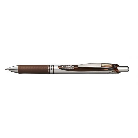 Pióro kulkowe Pentel Energel 0.7mm, brązowe - 4