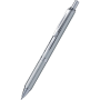 Pióro kulkowe Pentel 0.7mm, aluminiowa obudowa, Srebrny - 2