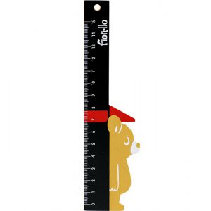 Linijka Fiorello 15cm Miś miarka