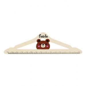 Linijka Fiorello 15cm Miś wieszak