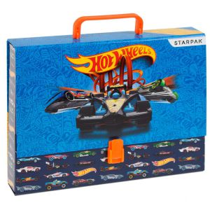Teczka z rączką Starpak A4/50mm, Hot Wheels