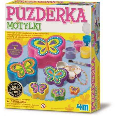 Zestaw kreatywny Russell Puzderka Motylki
