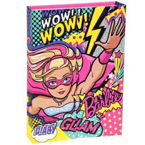 Pamiętnik z kłódką Starpak Barbie 20x14,5cm - 2
