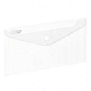 Koperta na zatrzask 225 x 124 mm, biała