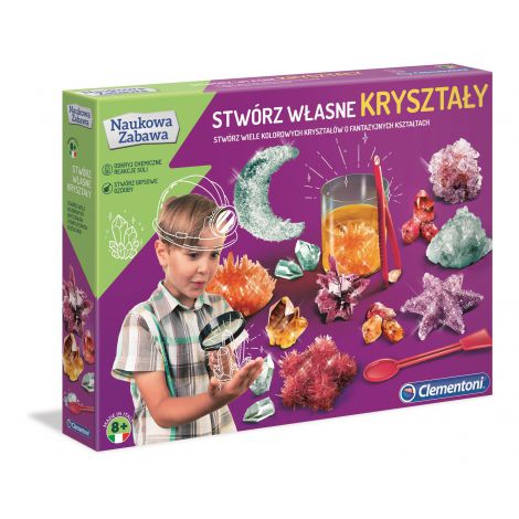Stwórz Własne Kryształy Clementoni