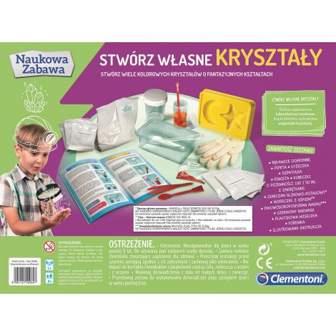 Stwórz Własne Kryształy Clementoni - 4