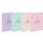 Zeszyt Interdruk Academy Pastel B5/128/90g kartka