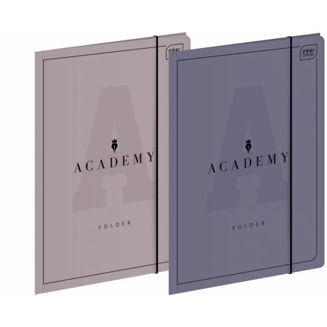 Teczka Interdruk A4 z gumką, Academy