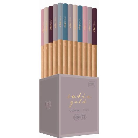 Ołówek Interdruk Satin Gold HB