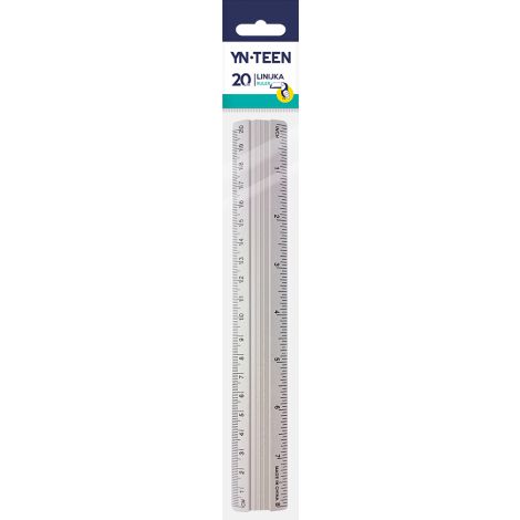 Linijka Interdruk aluminiowa 20cm