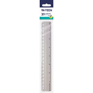 Linijka Interdruk aluminiowa 20cm