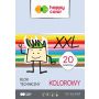 Blok techniczny Happy Color Kolorowy A3/20/170g - 2