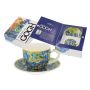 Filiżanka Carmani 80ml espresso ze spodkiem - V. van Gogh, Irysy - 2