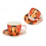 Filiżanka Carmani 80ml espresso ze spodkiem - A. Modigliani, Kobieta w kapeluszu - 3