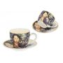 Filiżanka Carmani 80ml espresso ze spodkiem - A. Modigliani, Leopold Zborowski - 3