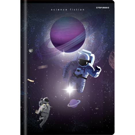 Zeszyt Top 2000 Space A5/16 kol. trzylinia - 4