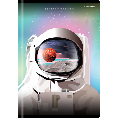 Zeszyt Top 2000 Space A5/16 kol. trzylinia - 2