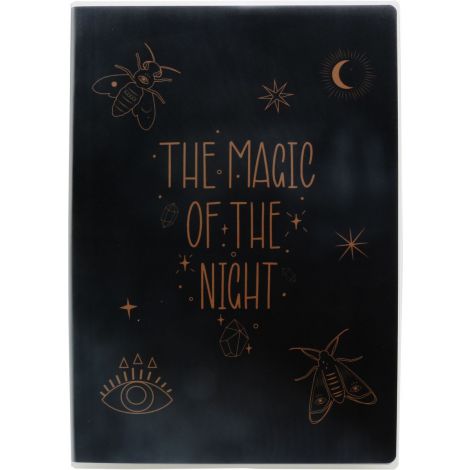 Notatnik M&G Magic B5/70/70g kratka, papier kremowy - 4