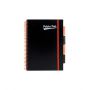 Kołozeszyt Pukka Pad Project Book PP Black Neon B5/100/80g kratka, pomarańczowy - 3