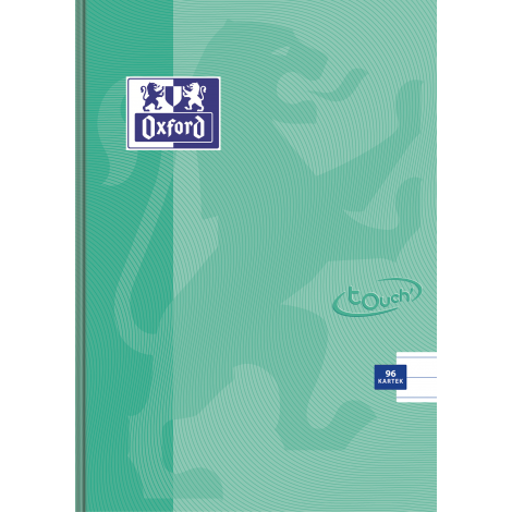 Brulion Oxford Touch Pastel A5/96 linia, z marginesem - 5