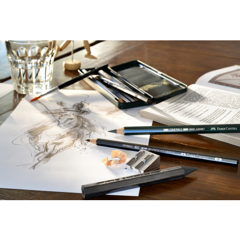 Ołówki Faber-Castell 9000, 6szt - 4