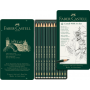 Ołówki Faber-Castell 9000, 12szt, opakowanie metalowe - 2