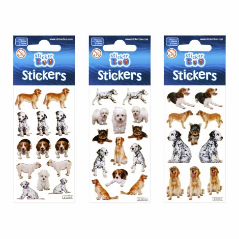 Naklejki StickerBoo Szczeniaczki