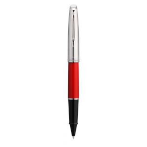 Pióro kulkowe Waterman Embleme Red F z chromowanym wykończeniem