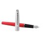 Pióro Wieczne Waterman Embleme Red F z chromowanym wykończeniem - 4
