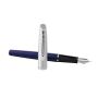 Pióro Wieczne Waterman Embleme Blue F z chromowanym wykończeniem - 4