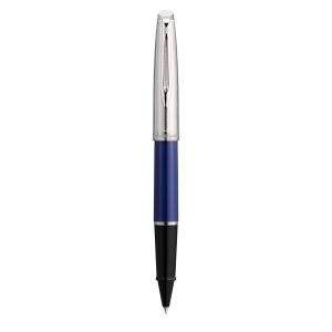 Pióro kulkowe Waterman Embleme Blue F z chromowanym wykończeniem
