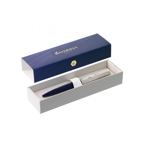 Długopis Automatyczny Waterman Embleme CT M Blue, z chromowanym wykończeniem - 3
