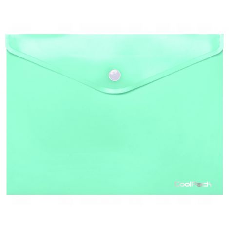 Teczka kopertowa CoolPack Pastel, A4, miętowa