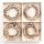 Elementy drewniane dpCraft Ramki, 20szt