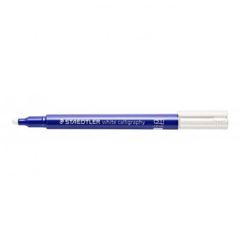 Pisak Staedtler Metallic Calligraphy, 2.8mm, biały