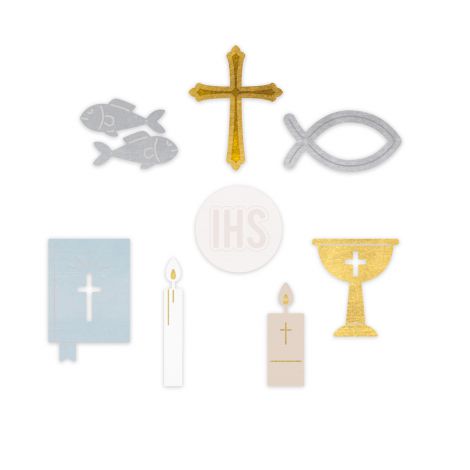 Zestaw Wykrojników dpCraft Motywy Religijne, 8szt