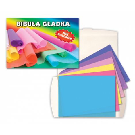 Bibuła gładka Starpak C4, 20 kolorów